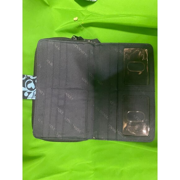 Vera Bradley TRIPLE ZIP HIPSTER CROSSBODY Purse & Turnlock Wallet Caribbean Sea - Picture 4 of 13